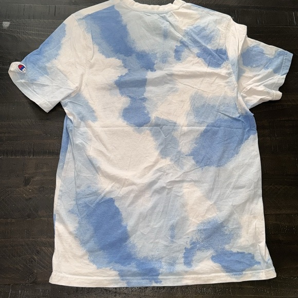 The Peabody Memphis Blue Tie-Dye Short Sleeve T-Shirt Champion Brand Adult MED - Picture 10 of 13